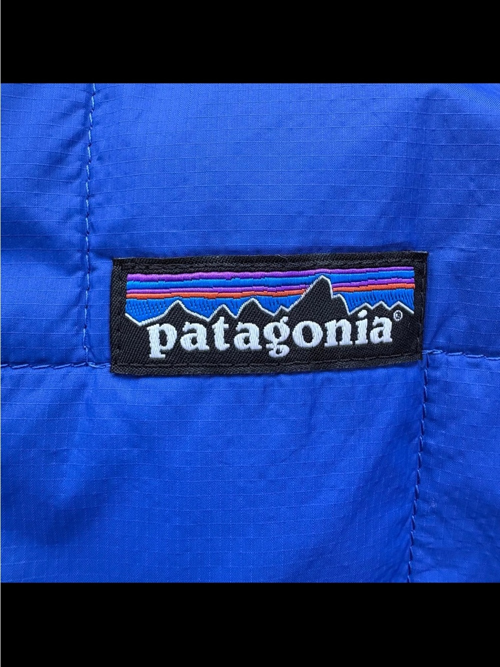 Patagonia Kids Nano Puffer Jacket Size Large 12 blue like NEW - Picture 4 of 8